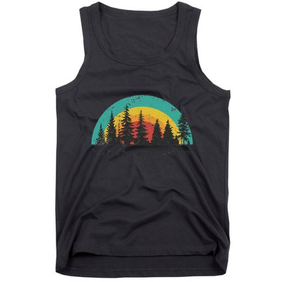 Hoa Hoa Hoa Hoa Hoa Cozy Season Twilight Lover Pine Forest Tank Top