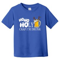 Ho Ho Holy Crap IM Drunk Day Ing Great Gift Beer Clothes Gift Toddler T-Shirt