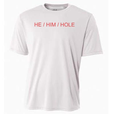 He/ Him/ Hole Cooling Performance Crew T-Shirt