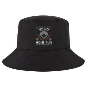 Ho Ho Homerun Baseball Ugly Christmas Party Hitter Gift Cool Comfort Performance Bucket Hat