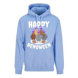 Happy Henoween Hen Chicken Farm Halloween Cute Gift Unisex Surf Hoodie