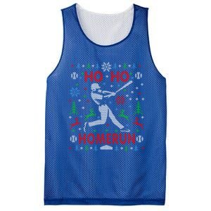 Ho Ho Homerun Baseball Ugly Christmas Party Hitter Gift Mesh Reversible Basketball Jersey Tank