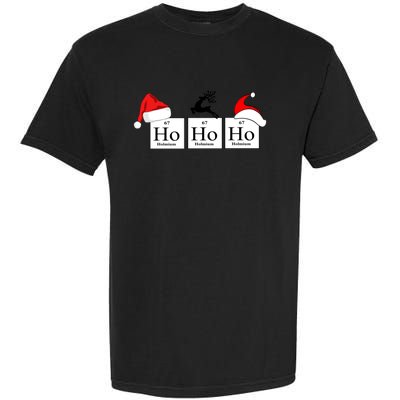 Ho Ho Ho A Very Scientific Christmas Science Christmas Gift Garment-Dyed Heavyweight T-Shirt