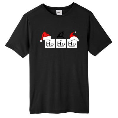 Ho Ho Ho A Very Scientific Christmas Science Christmas Gift Tall Fusion ChromaSoft Performance T-Shirt