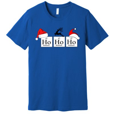 Ho Ho Ho A Very Scientific Christmas Science Christmas Gift Premium T-Shirt