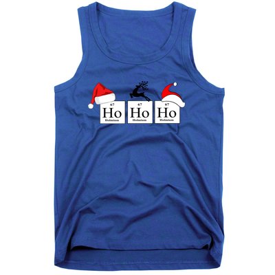 Ho Ho Ho A Very Scientific Christmas Science Christmas Gift Tank Top