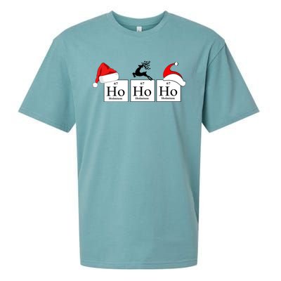 Ho Ho Ho A Very Scientific Christmas Science Christmas Gift Sueded Cloud Jersey T-Shirt