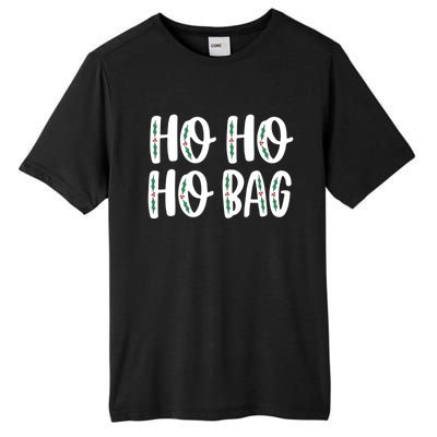 Ho Ho Ho Bag Funny Christmas Gift Tall Fusion ChromaSoft Performance T-Shirt