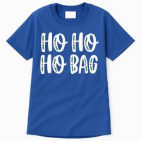 Ho Ho Ho Bag Funny Christmas Gift Tall T-Shirt