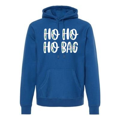 Ho Ho Ho Bag Funny Christmas Gift Premium Hoodie