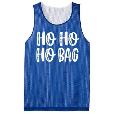 Ho Ho Ho Bag Funny Christmas Gift Mesh Reversible Basketball Jersey Tank