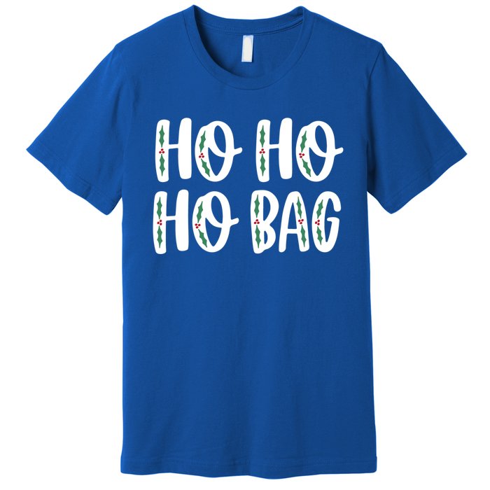 Ho Ho Ho Bag Funny Christmas Gift Premium T-Shirt