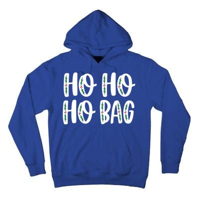 Ho Ho Ho Bag Funny Christmas Gift Tall Hoodie