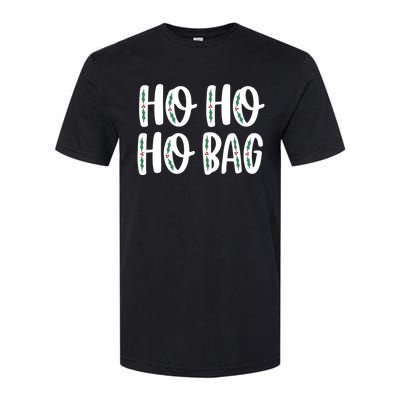 Ho Ho Ho Bag Funny Christmas Gift Softstyle CVC T-Shirt