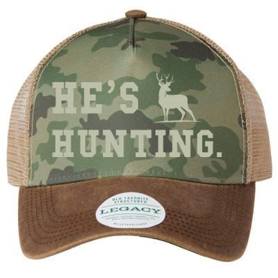 Hes Hunting Legacy Tie Dye Trucker Hat