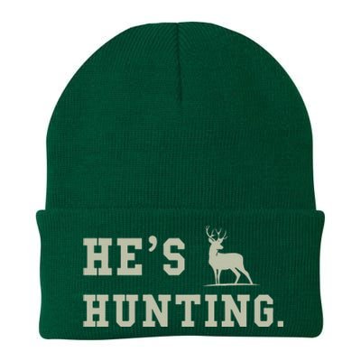 Hes Hunting Knit Cap Winter Beanie