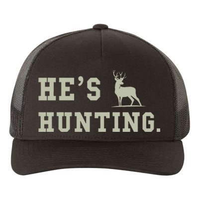 Hes Hunting Yupoong Adult 5-Panel Trucker Hat