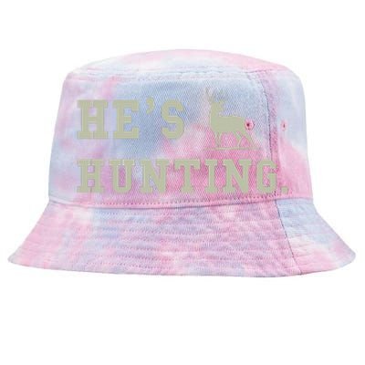 Hes Hunting Tie-Dyed Bucket Hat