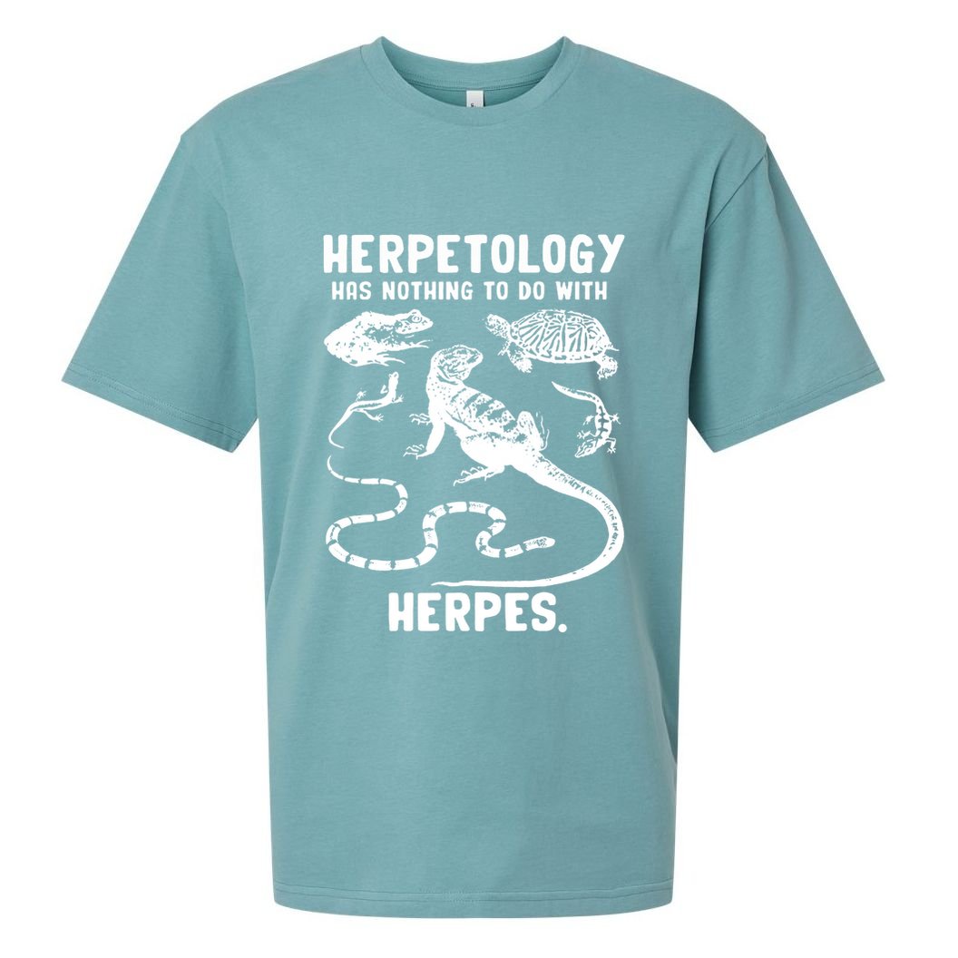 Herpetology Herpes Sueded Cloud Jersey T-Shirt