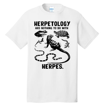 Herpetology Herpes Tall T-Shirt