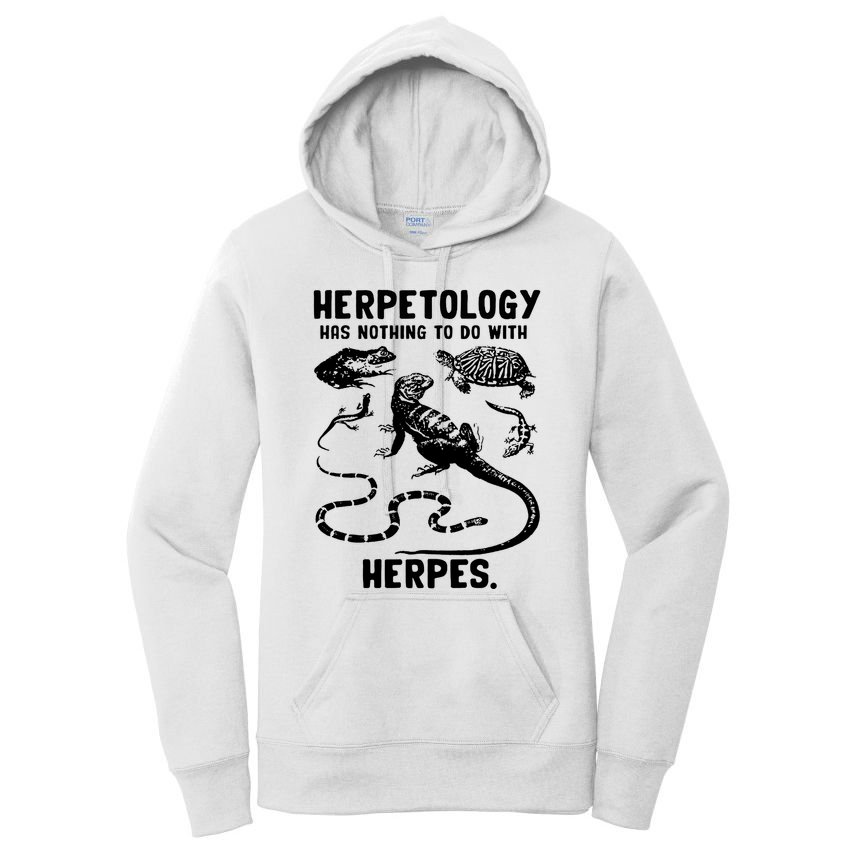 Herpetology Herpes Women's Pullover Hoodie