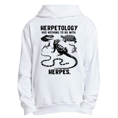 Herpetology Herpes Urban Pullover Hoodie