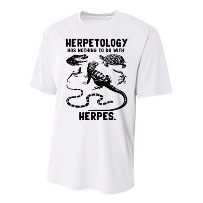 Herpetology Herpes Performance Sprint T-Shirt