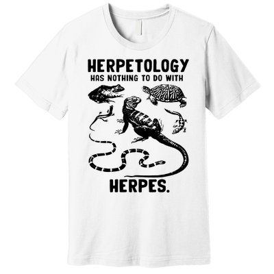 Herpetology Herpes Premium T-Shirt