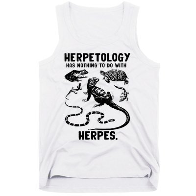 Herpetology Herpes Tank Top