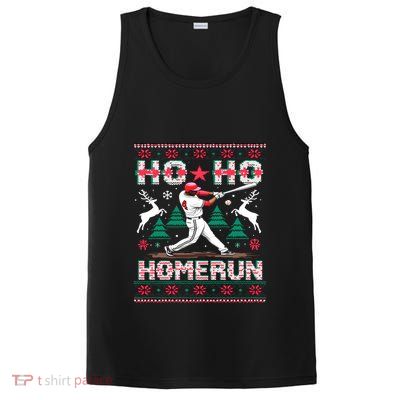 Ho Ho Homerun Christmas Baseball Gift PosiCharge Competitor Tank