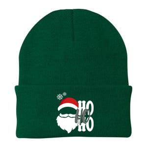 Ho Ho Ho Santa Claus Cozy Christmas Knit Cap Winter Beanie