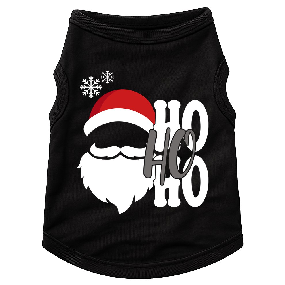 Ho Ho Ho Santa Claus Cozy Christmas Doggie Tank