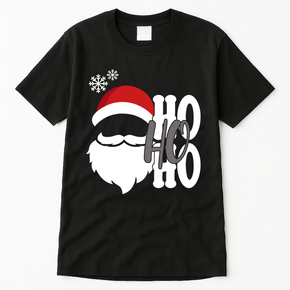 Ho Ho Ho Santa Claus Cozy Christmas Tall T-Shirt