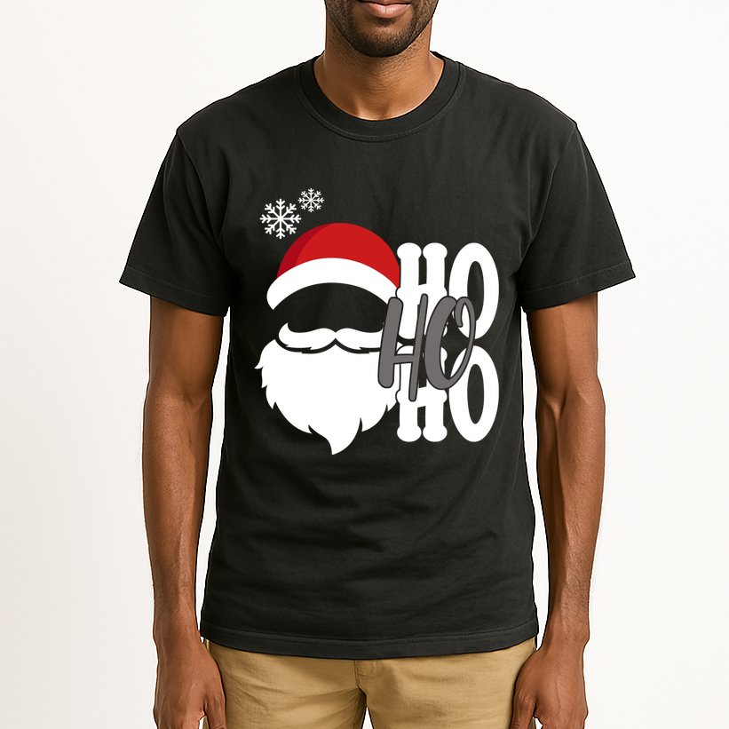 Ho Ho Ho Santa Claus Cozy Christmas Tall T-Shirt