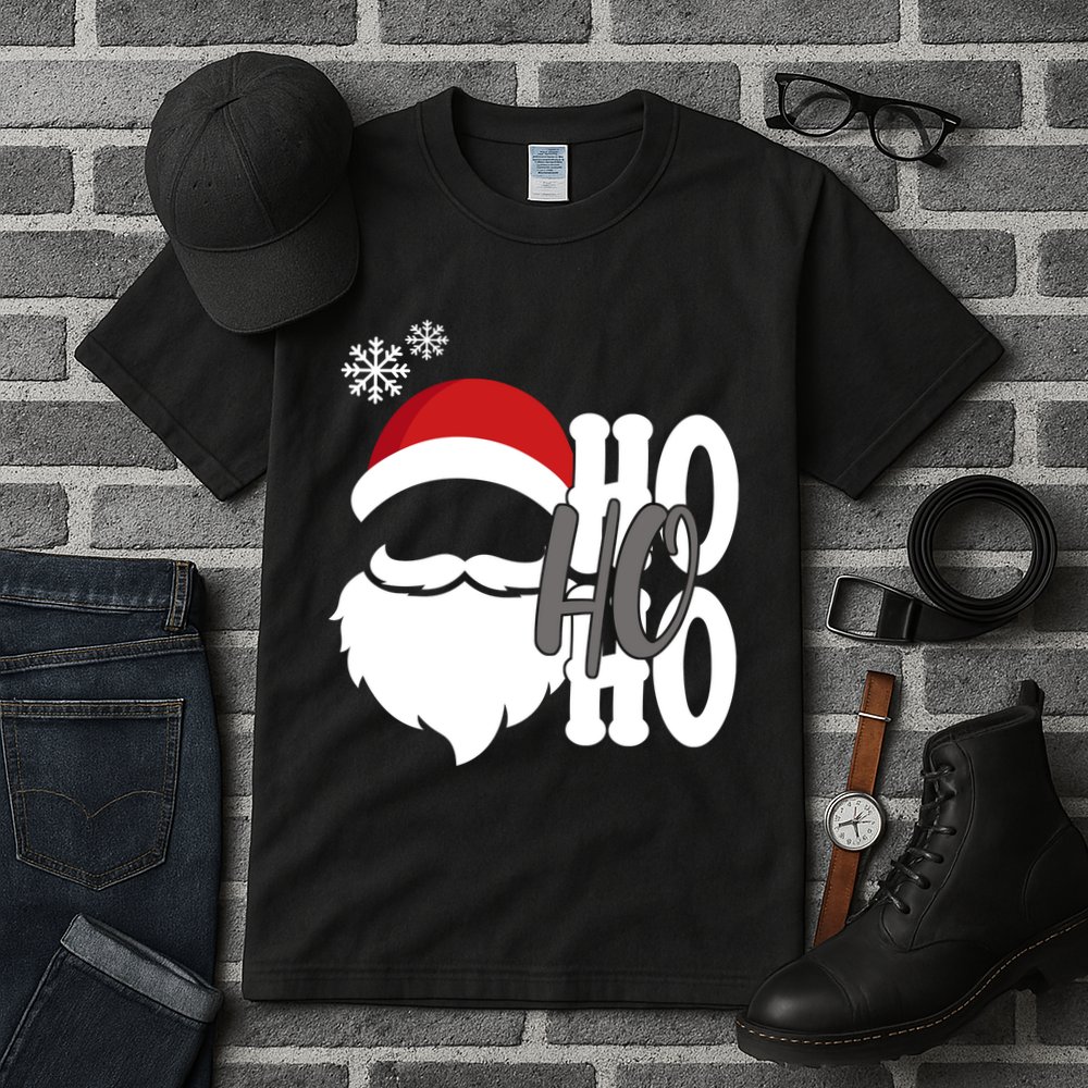 Ho Ho Ho Santa Claus Cozy Christmas Tall T-Shirt