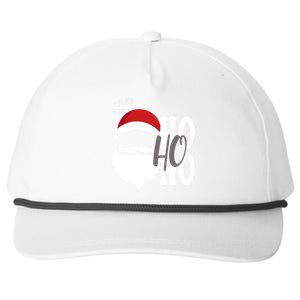 Ho Ho Ho Santa Claus Cozy Christmas Snapback Five-Panel Rope Hat