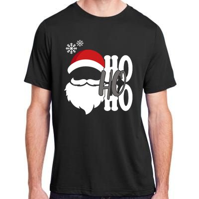 Ho Ho Ho Santa Claus Cozy Christmas Adult ChromaSoft Performance T-Shirt