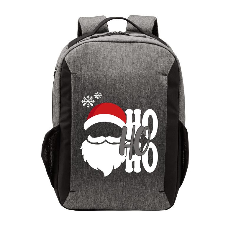 Ho Ho Ho Santa Claus Cozy Christmas Vector Backpack