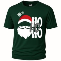 Ho Ho Ho Santa Claus Cozy Christmas Cooling Performance Crew T-Shirt