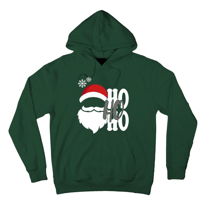 Ho Ho Ho Santa Claus Cozy Christmas Hoodie