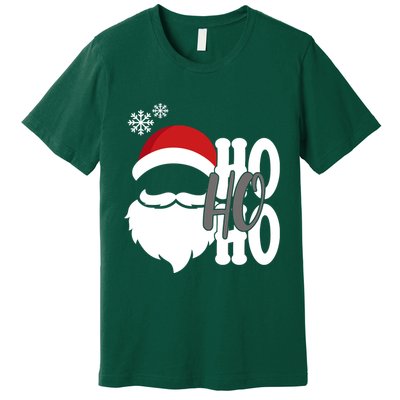 Ho Ho Ho Santa Claus Cozy Christmas Premium T-Shirt