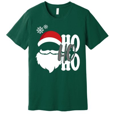 Ho Ho Ho Santa Claus Cozy Christmas Premium T-Shirt