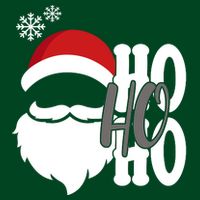 Ho Ho Ho Santa Claus Cozy Christmas Visor
