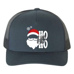 Ho Ho Ho Santa Claus Cozy Christmas Yupoong Adult 5-Panel Trucker Hat