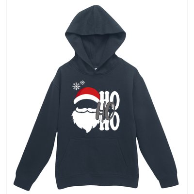 Ho Ho Ho Santa Claus Cozy Christmas Urban Pullover Hoodie