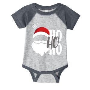 Ho Ho Ho Santa Claus Cozy Christmas Infant Baby Jersey Bodysuit