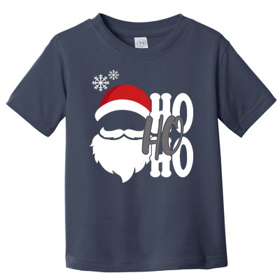 Ho Ho Ho Santa Claus Cozy Christmas Toddler T-Shirt