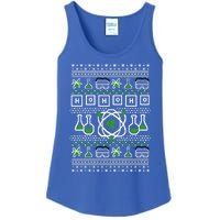 Ho Ho Ho Funny Science Ugly Holiday Graphic Meaningful Gift Ladies Essential Tank