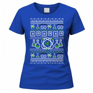 Ho Ho Ho Funny Science Ugly Holiday Graphic Meaningful Gift Women's T-Shirt