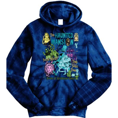 Hitchhiking House Haunted Ghosts Halloween Bewware Of Hitchhiking Ghosts Tie Dye Hoodie